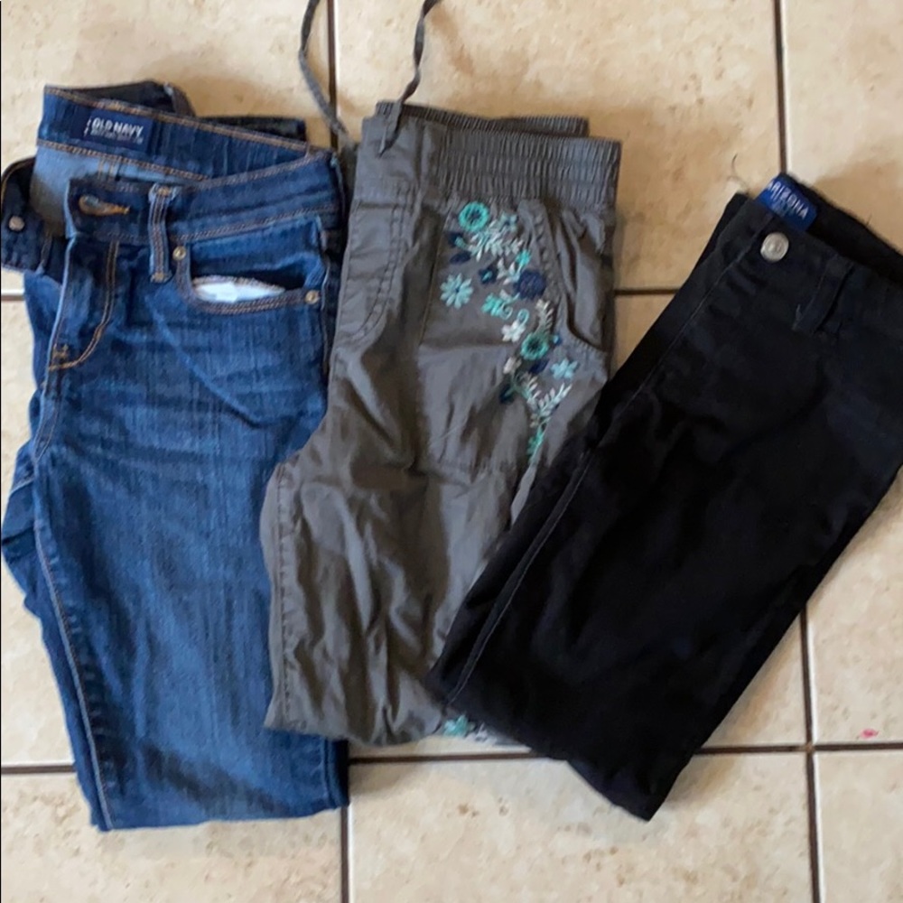 Lot of 3 size 12 girls pants